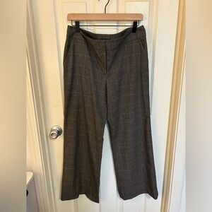 Semantiks Plaid Wide Leg Trouser Pants Size 12 | Tailored Workwear Chic